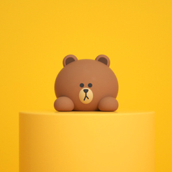 Oso-3.1.png STL file Teddy Bear: A Fun and Adorable Ornament for Your Everyday Life・3D printing template to download