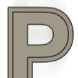 P.png P Alphabet Embosser