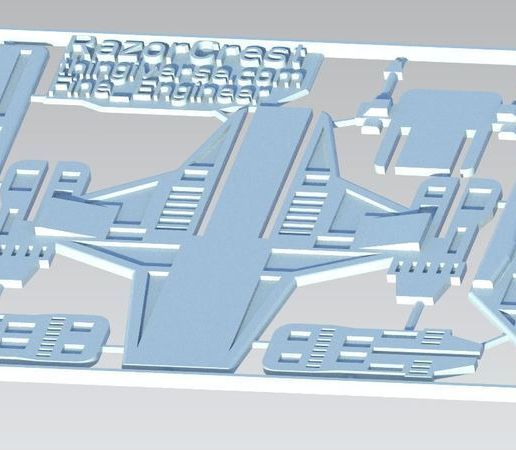 🪒 Razor Crest The Mandalorian Kit Card・Free STL File for ・Cults