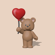 HeartBear1.PNG A cute Heart Bear  - Valentine's Day