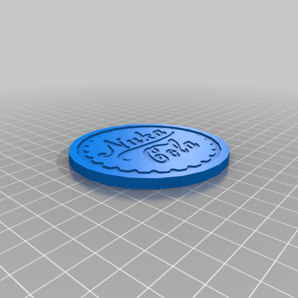 Fallout_Coaster.png Archivo STL gratuito La lluvia radioactiva Nuka Cola Coaster・Design para impresora 3D para descargar, Diablo777Nemisis