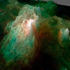ló1.jpg Archivo STL Nebulosa del Caballo - Análisis de software 3D de objetos celestes・Modelo para descargar y imprimir en 3D, 3Dteality