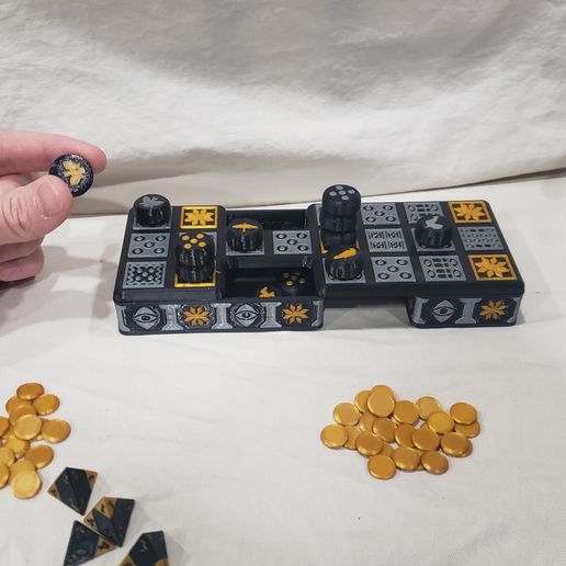 Royal Game Of Ur or Game Of Twenty Squares 3D model