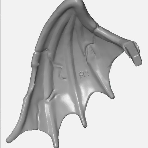 Rochelle Goyle wings Monster High Doll piece 3D model