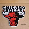 chicago-bulls-escudo-letrero-rotulo-impresion3d.jpg Chicago Bulls, shield, sign, lettering, print3d, competition, court, basketball, american league, players, team, michael jordan, ball, ball, basket, t-shirt, jersey, sneakers.