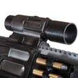 R-6-Deadeye-replica-prop-from-Helldivers-2-by-Blasters4Masters_8.webp R-6 Deadeye Helldivers 2 Prop Réplica de arma de fogo Sniper