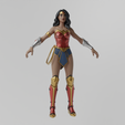 Wonder-Woman0003.png Wonder Woman Lowpoly Rigged