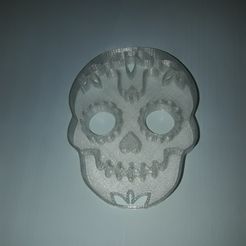 Coco Calavera2.jpg Cookie cutter Coconut skull