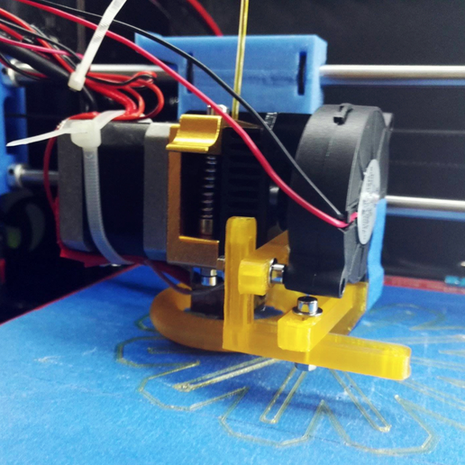 Modular mount, 5015 turbo fan Prusa