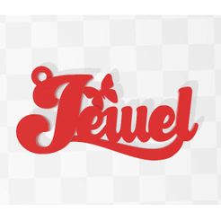 Jewel-01.jpg STL file Jewel (Keychain)・3D printer design to download