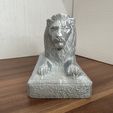 stone_lion_3d_printed_model7.jpg Lion statue