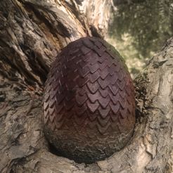 3.jpg STL file DRAGON EGG Game Of Thrones・3D print model to download