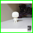 ball000.png 3D file BALL Supervisor - Round 6 six Squid Game 오징어게임 Ojingeo Geim Funko Pop・3D printable design to download