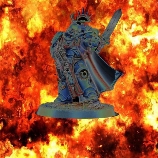 another smurf captain 3D model