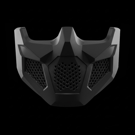 🔫 Airsoft Protective Vortex Shield Mask・ STL File for 3D printing・Cults