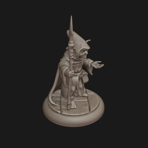 2.jpg goblin warlock | dnd miniature | by Deltorvik