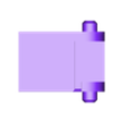 Stepper_Frame_v1.stl x-cable stress release Replicator 2X