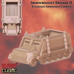 IRONWROUGHT BRIGADE II STEADFAST ARMOURED GARRIER: Ironwrought Brigade II - Steadfast APC