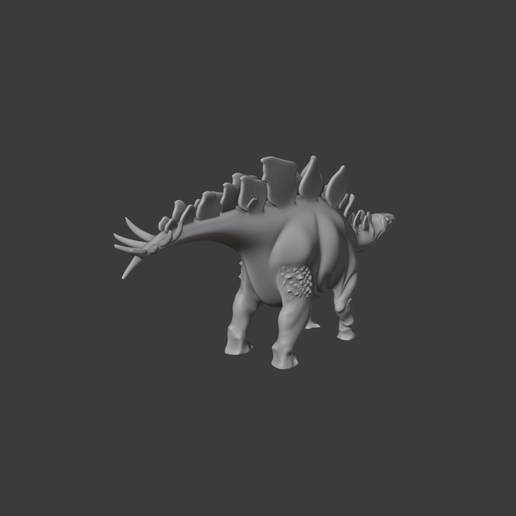 Stegosaurus 3D model