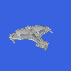 model.png Free STL file Space Fishmen Barrakhuda by CygnusMaya・3D printer model to download