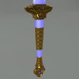 04.jpg KPop Demon Hunters HUNTRIX Rumi Sword. Cartoon, movie, props, cosplay