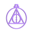 Reliquias de la Muerte.stl Harry Potter Christmas Ornaments - PACK X 5
