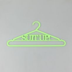 suit1.JPG Free STL file Suit Up! Clothes Hanger・Template to download and 3D print