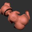 back.jpg STL file Sexy Piggy Bank・Design to download and 3D print