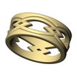 Carved-Celtic-braid-band-size7-8-9-05.jpg Oymalı kelt kemeri örgüsü geniş bant ABD bedenleri 7 8 9 3D baskı modeli