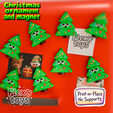 2.png Christmas Tree Ornament & Magnet – Print-in-Place (No Supports)