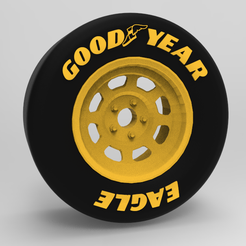 untitled.956.png Archivo STL WHEEL -- NASCAR AERO 59 -- 1/24・Design para impresora 3D para descargar