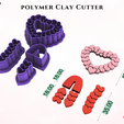 13-hearts-4.png Descargar archivo STL POLYMER CLAY CUTTER/COPYRIGHTED LICENSE/EULITEC.COM • Modelo para la impresora 3D, EULITEC