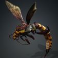 23940-POL.jpg DOWNLOAD BEE 3D MODEL - ANIMATED - INSECT Raptor Linheraptor MICRO BEE FLYING - POKÉMON - DRAGON - Grasshopper - OBJ - FBX - 3D PRINTING - 3D PROJECT - GAME READY-3DSMAX-C4D-MAYA-BLENDER-UNITY-UNREAL - DINOSAUR -