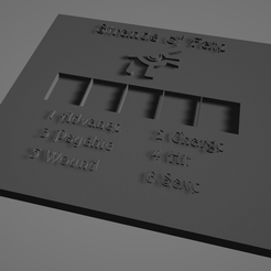 Capture.png Free STL file Eldar - Strands of Fate Tracker - Ulthwe・3D printer model to download