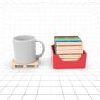 Pallet-Coaster-Kupalı-ve-Kutuda.1111.jpg Coaster STL File For 3d Printer, Pallet Coaster With Box 3D Print File, Coaster STL Files For 3D Printing