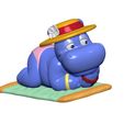 3.jpg HIPPO BABSI BABY FOR 3D PRINT STL