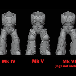 Display-Compare.png 3D file Truescale Disorganized Heresy DLC Pack・3D printing model to download