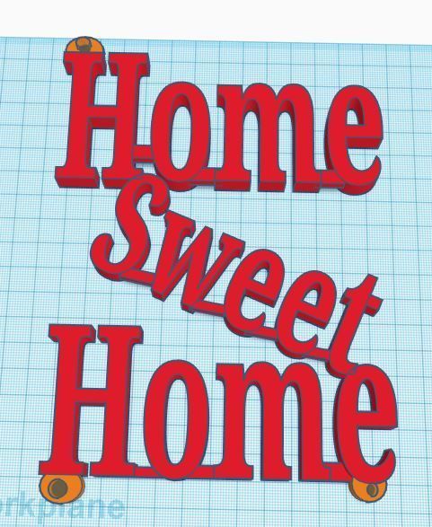 Cadre Photo Mural "Home Sweet Home" En Bois Avec Pinces | 25x10 Cm | Décoration Maison Et Cadeau De Pendaison De Crémaillère - 4