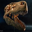 utahraptor-07.jpg Utahraptor dinosaur skull