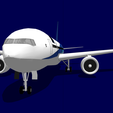 5.png Airplane Passenger Transport space Download Plane 3D model Vehicle Urban Car Wheels City Plane J