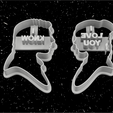 Cortante Han solo y Leia2.png COOKIE CUTTER HAN SOLO - LEIA