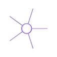 PRP-1G_Fin_Can_Original_5-Fin.stl Estes PRP-1G Fin Can