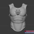 Body_armor_roman_muscle_armor_set_3d_print_file_09.jpg Body Chest Armor - Larp Armor Cosplay - Tiger Roman Muscle Armor 3D Print File