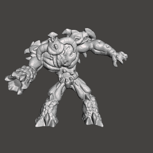 STL file GORMITI MONSTER FIGURE .STL .OBJ・3D printer model to download ...