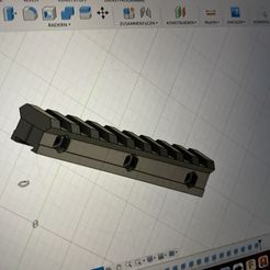 65BD7A17-FA81-4139-9670-8EF25B9A7115.jpeg Archivo STL ADAPTADOR HP MAX 9mm a PICATINNY 95mm 90MOA (1,5 °)・Diseño de impresora 3D para descargar