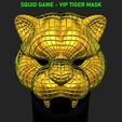 default.107.jpg Squid Game Mask - Vip Tiger Mask Cosplay 3D print model