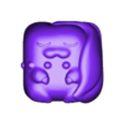chikorita_keycap.stl Sleeping poke Keycaps - Mechanical Keycaps