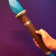 3.jpg D&D Wizard Wand Dice Box, DnD Dice Holder