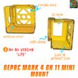 Geprc-Mark-4-GH11-Mini-Mount-4.jpg GEPRC Mark4 Gopro Hero 11 Mini Mount 25 Degree