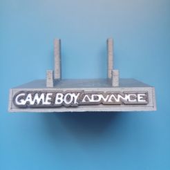GAME-BOY-ADVANCE.jpg Télécharger le fichier STL SUPPORT DE PRÉSENTATION POUR GAME BOY ADVANCE • Objet pour impression 3D, 3impresion